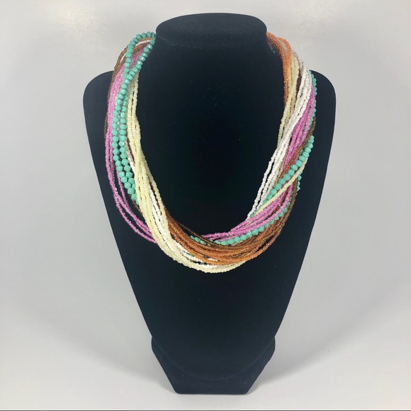 Colorful beads necklace - Picture 2 of 4